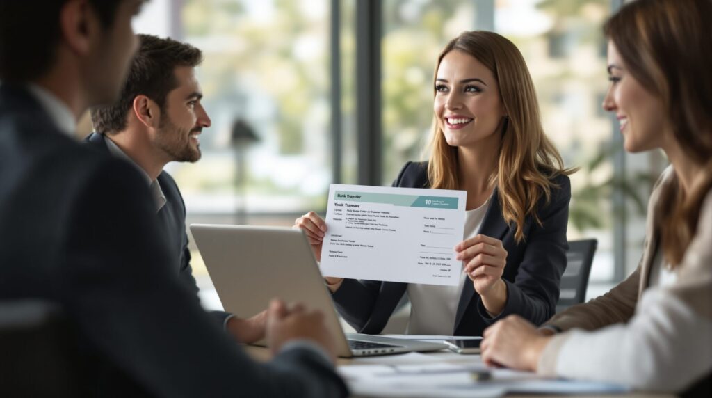 confirmation preuve virement bancaire effectué