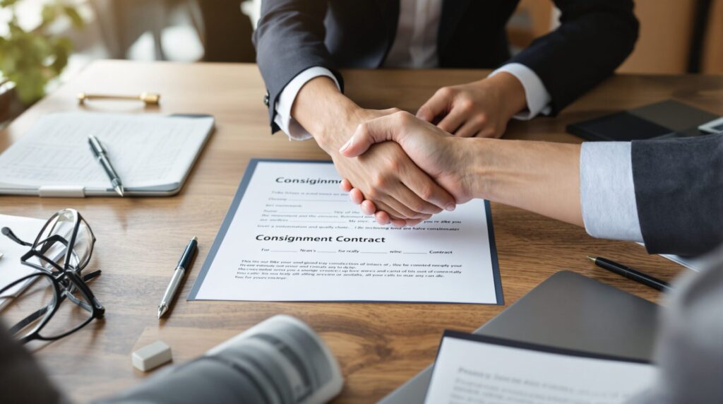 contrat de dépôt vente