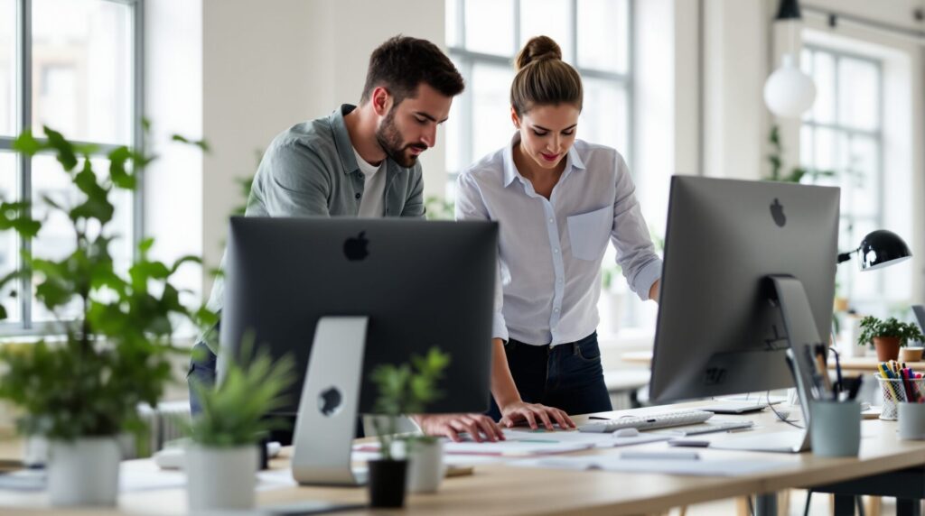 aménagement d'espace professionnel