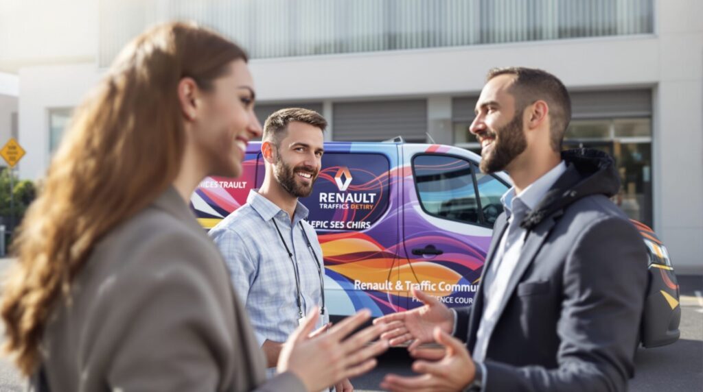 flocage renault trafic