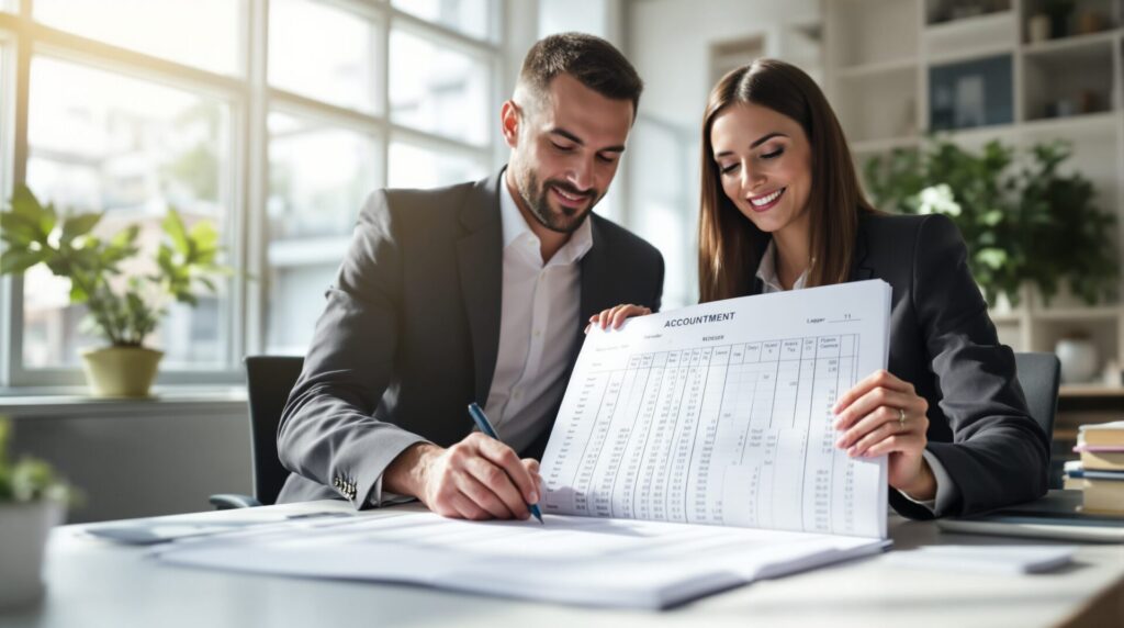 grand livre de comptes