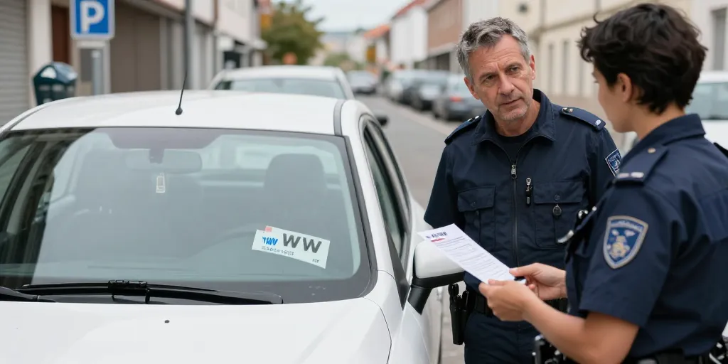 plaque provisoire ww expirée amende natinf