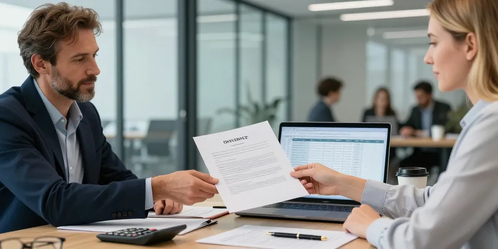 prestation de service commercial