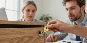 serrure pour tiroir de bureau