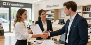 magasin en franchise définition