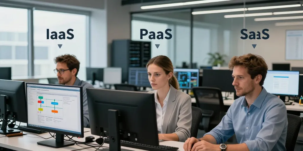 différence entre iaas paas et saas