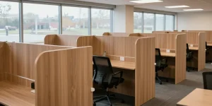 cloison acoustique bureau open space